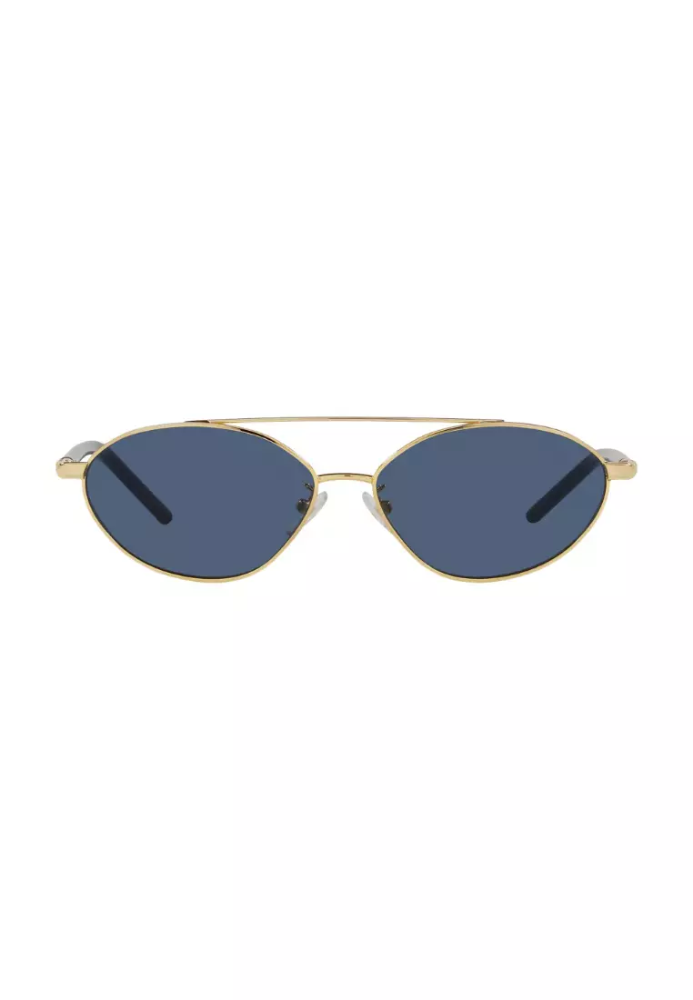 Tory burch best sale blue aviator sunglasses