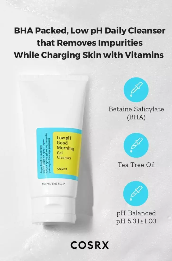 Cosrx Low pH Cleanser 150ml(Best Seller)