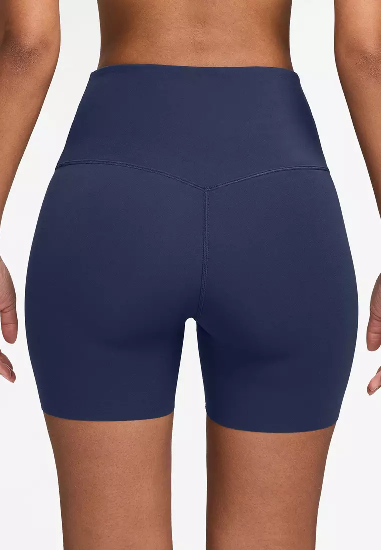 Zenvy Gentle-Support High-Waisted 5" Biker Shorts