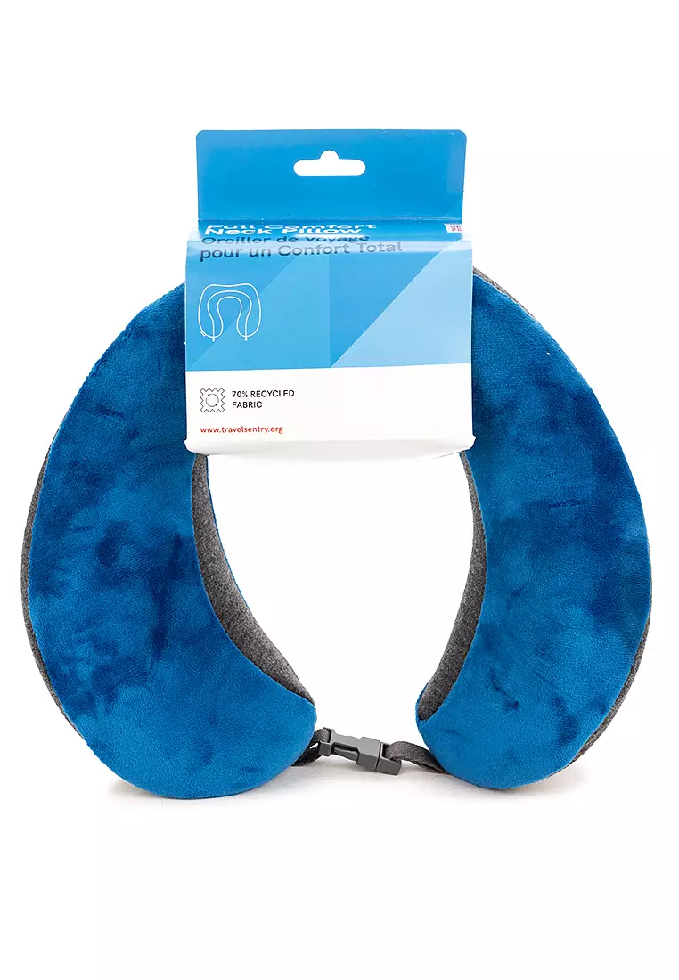 Full Comfort Travel Neck Pillow Blue