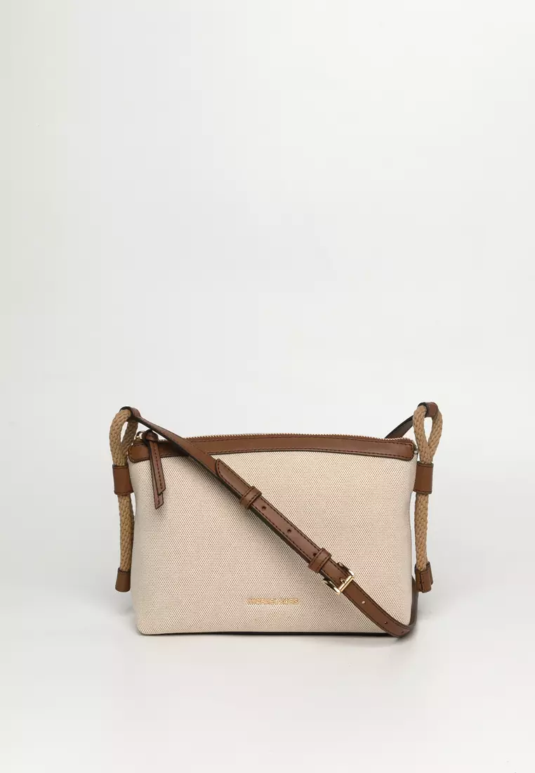 Michael kors canvas crossbody online