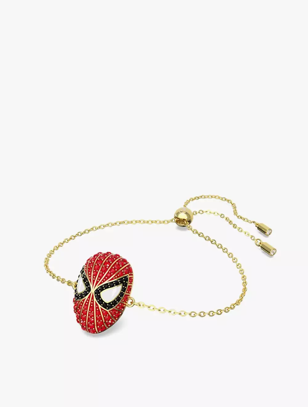 Spider-Man © Marvel Bracelet, Red, Gold-Tone Plated - M - Red