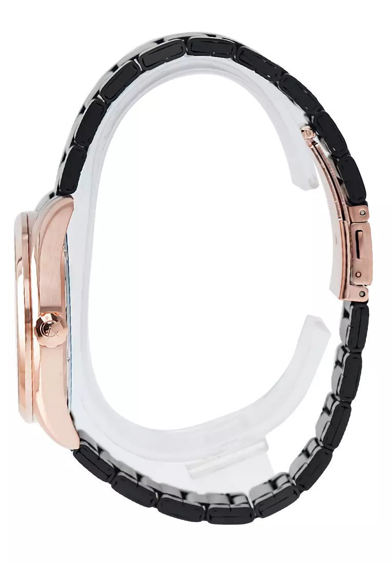 Alexandre Christie - Jam Tangan Pria - Rosegold - Black Stainless Steel - 8682 MDBBRBA
