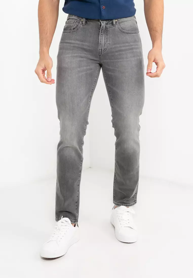 Men's GAP Slim Taper Fit GapFlex Stretch Denim Jeans Light Wash