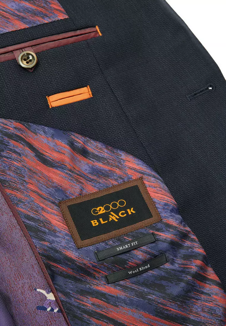 Wool Blend Suit Blazer