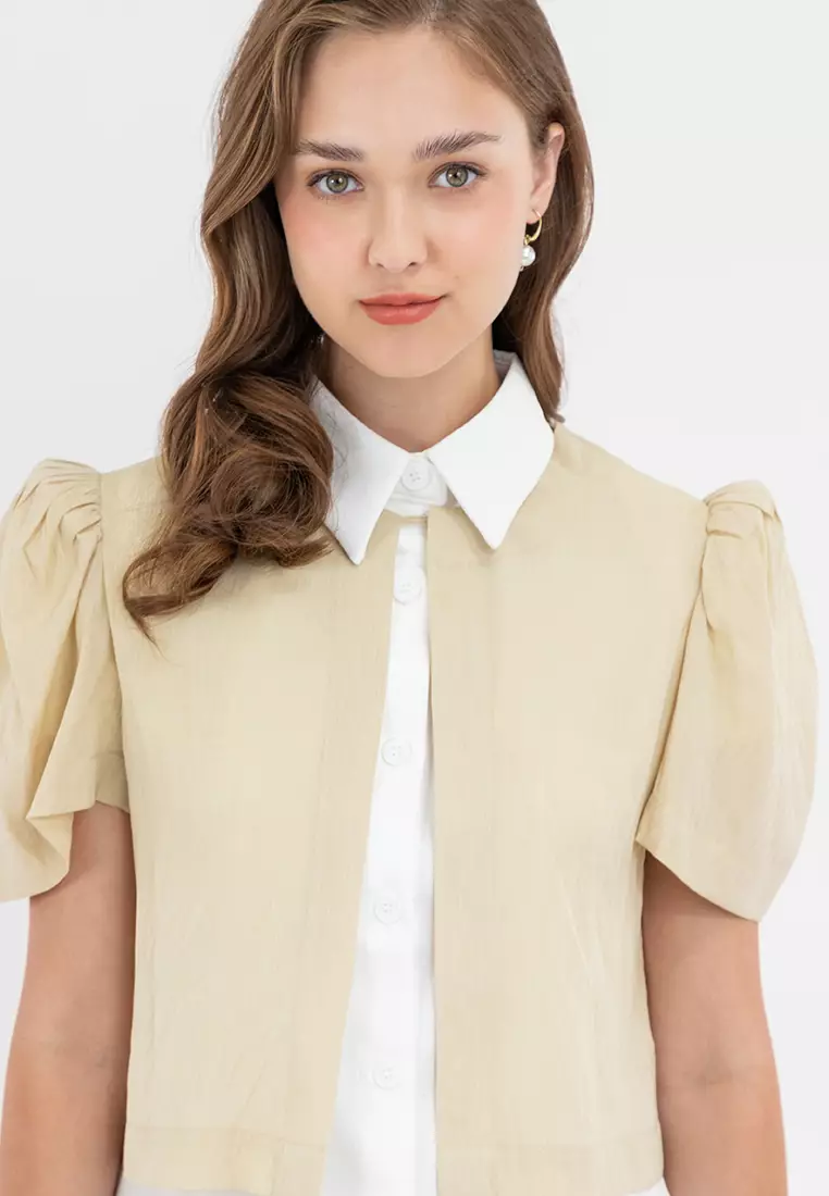 Alva Butterfly Sleeves Filipiniana Bolero