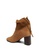 Mango brown Suede Leather Ankle Boots E4003SH605F239GS_4