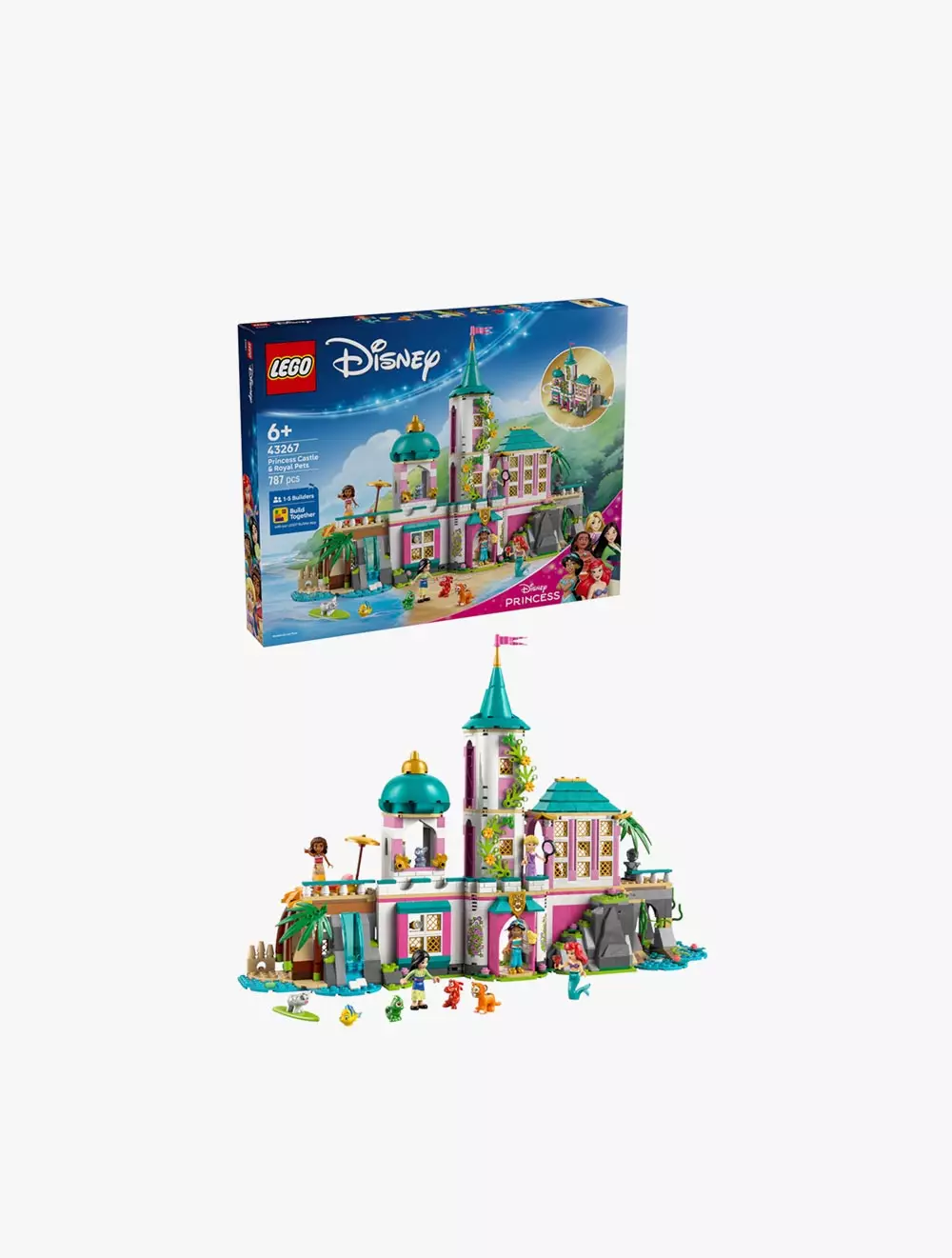 LEGO® Disney Princess Princess Castle & Royal Pets - 43267