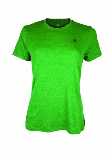 Beverly Hills Polo Club green BHPC Women Cotton Jersey T-shirt 9838BAA9BBCED7GS_1
