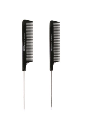 OPI [Twin Pack] Titania Nail Comb 1806/2 21cm Black [TTN411x2] 6CC15BE43A2AD4GS_1