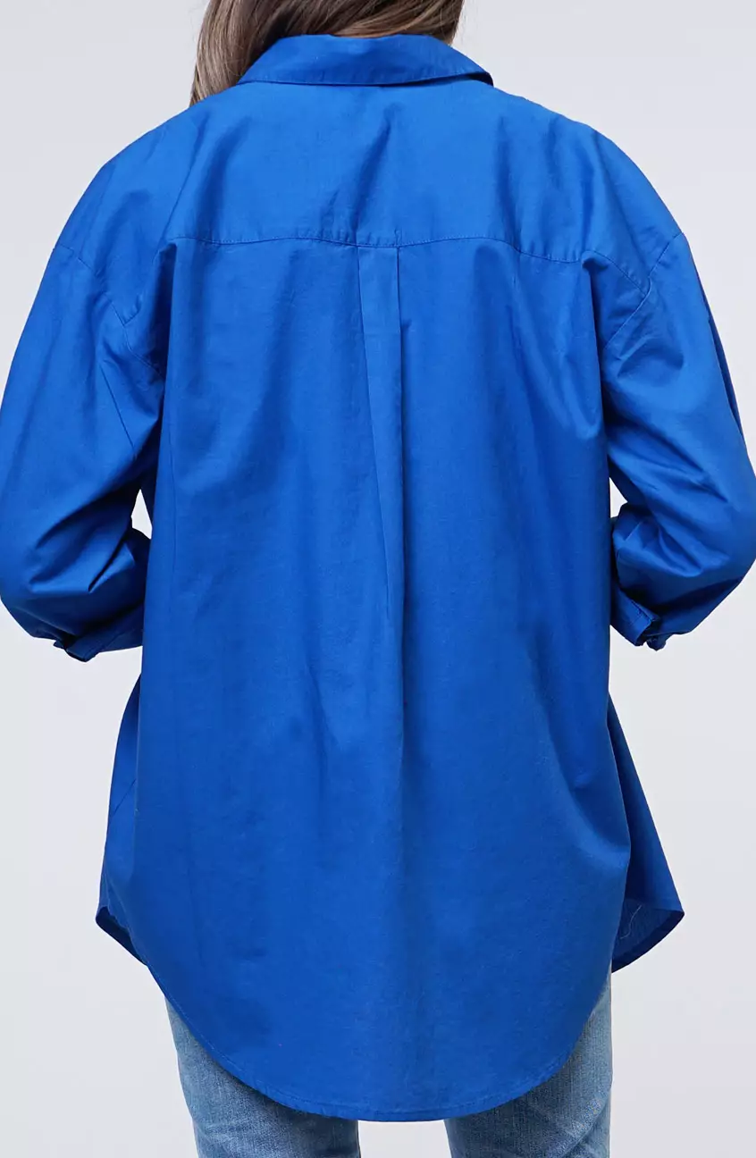 Kemeja Wanita Dyan Blue