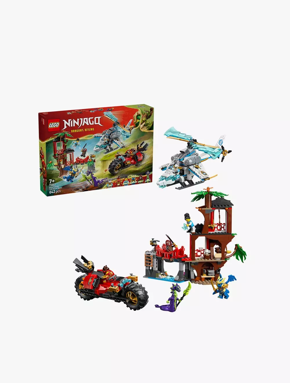 LEGO® Ninjago Ninja Vehicle Tree House Battle - 71857