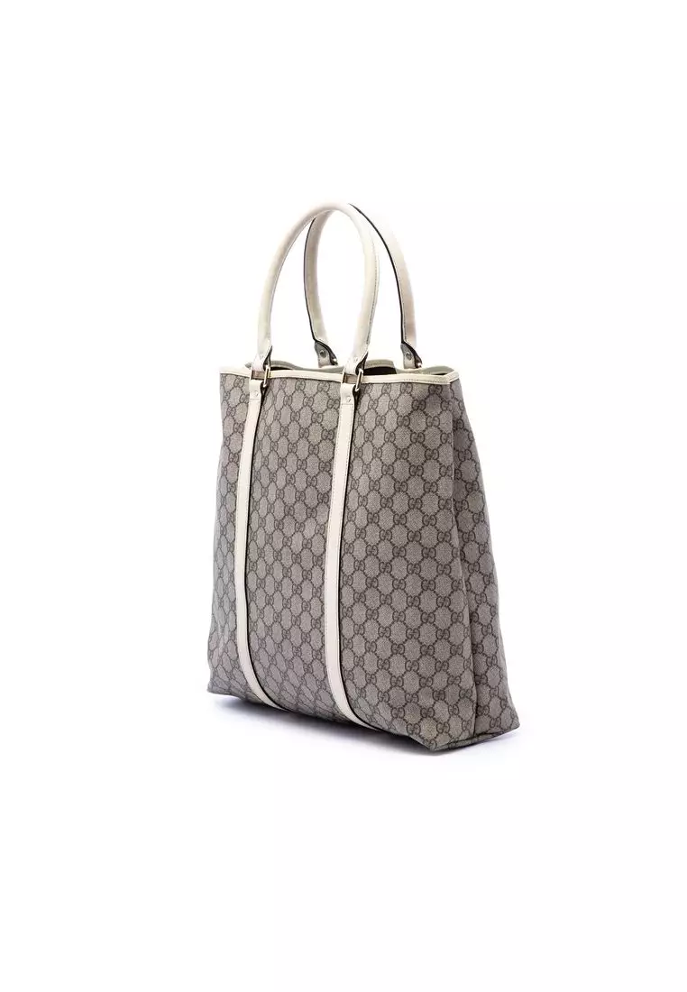 Pre-Loved Gucci Gg Supreme Joy Vertical Tote