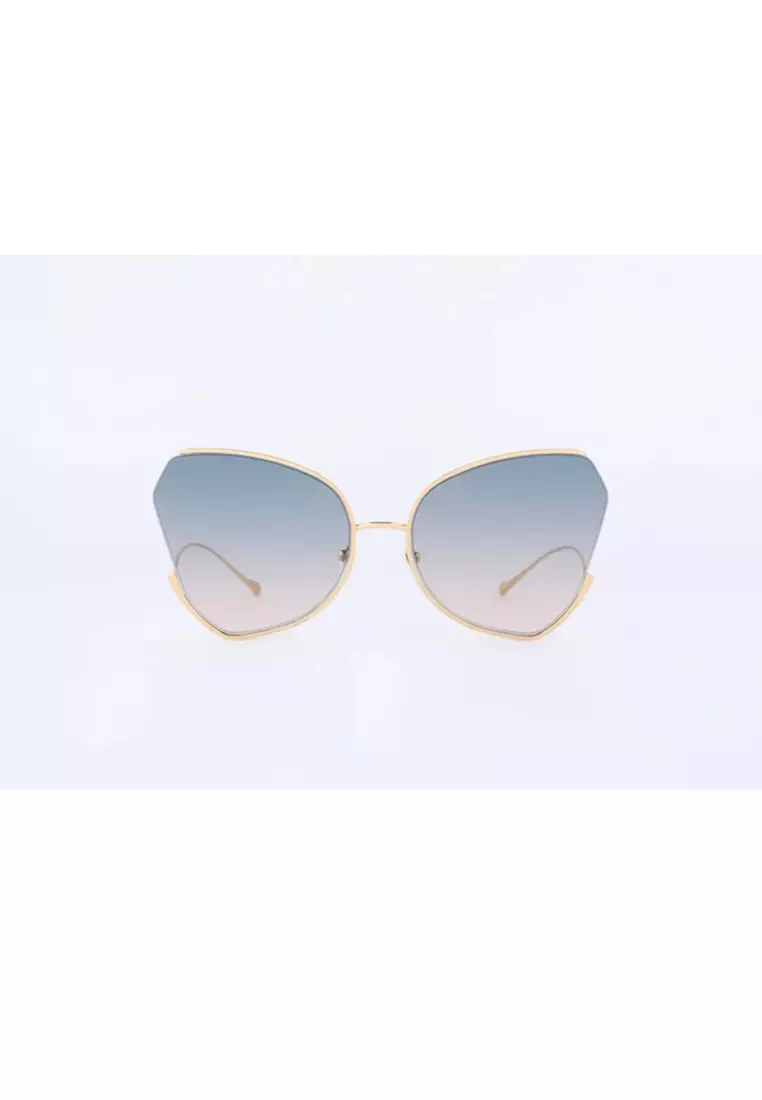 Watercolour (TF4-Topaz) Luxury Designer Sunglasses from London for Women