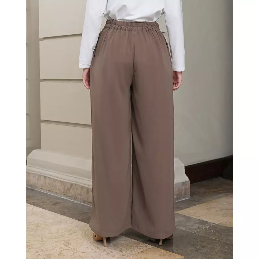 Geulis.id EDNA PANTS (3 warna) Bottom - BROWN
