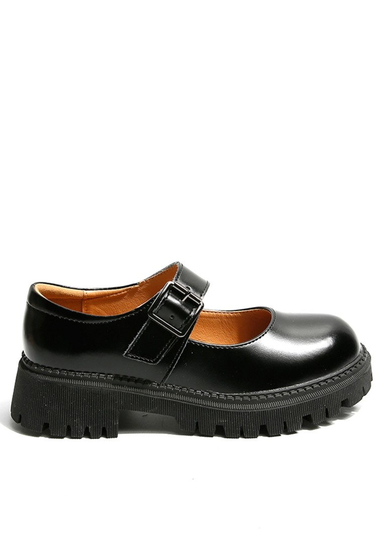 4CM Leather Mary Jane Shoes MZ566-5