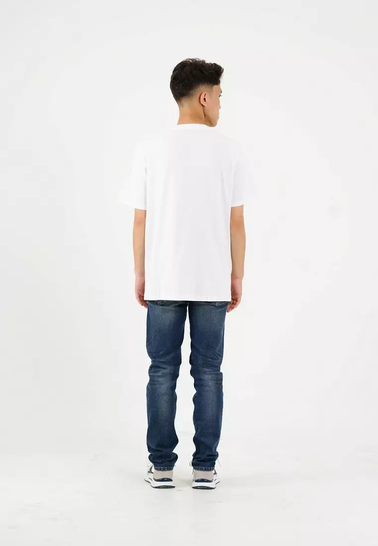 Kaos Pria Lengan Pendek Katun Free Hugs C200723