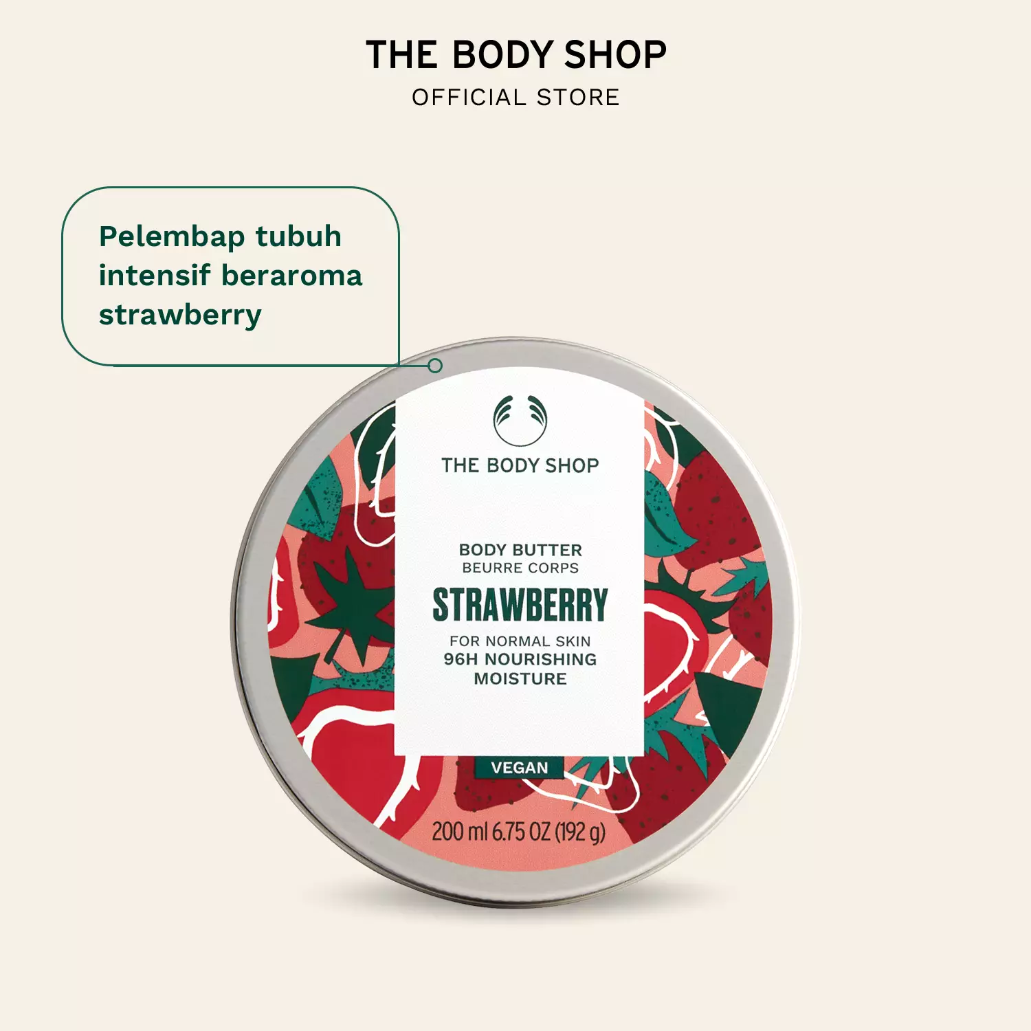 New Strawberry Body Butter 200Ml