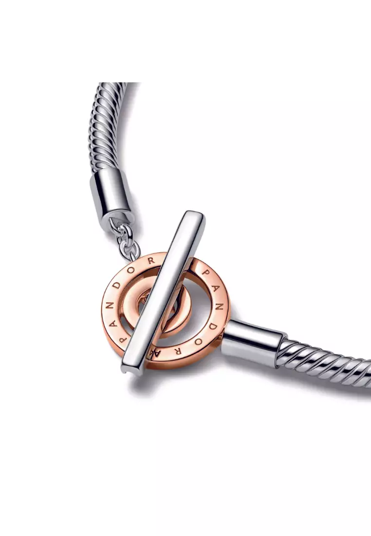 Pandora Moments Pandora T Necklace T Bar Snake Pandora Necklace