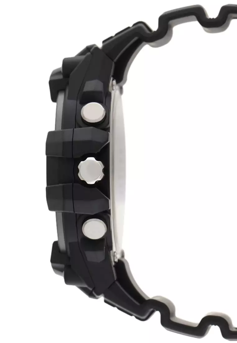Casio Jam Tangan Pria - Black Grey - Resin - MCW-110H-1AVDF