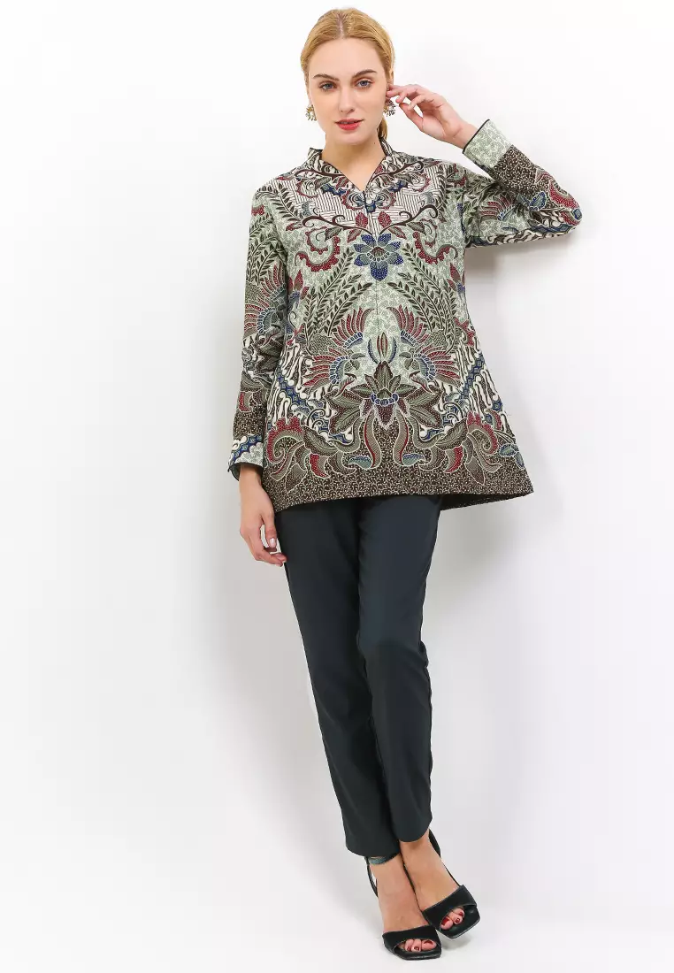 Blouse Batik Matsuwapati Premium Slimfit Elegant