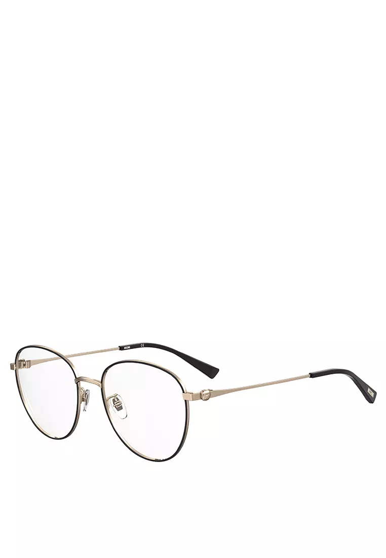 Moschino gold glasses on sale