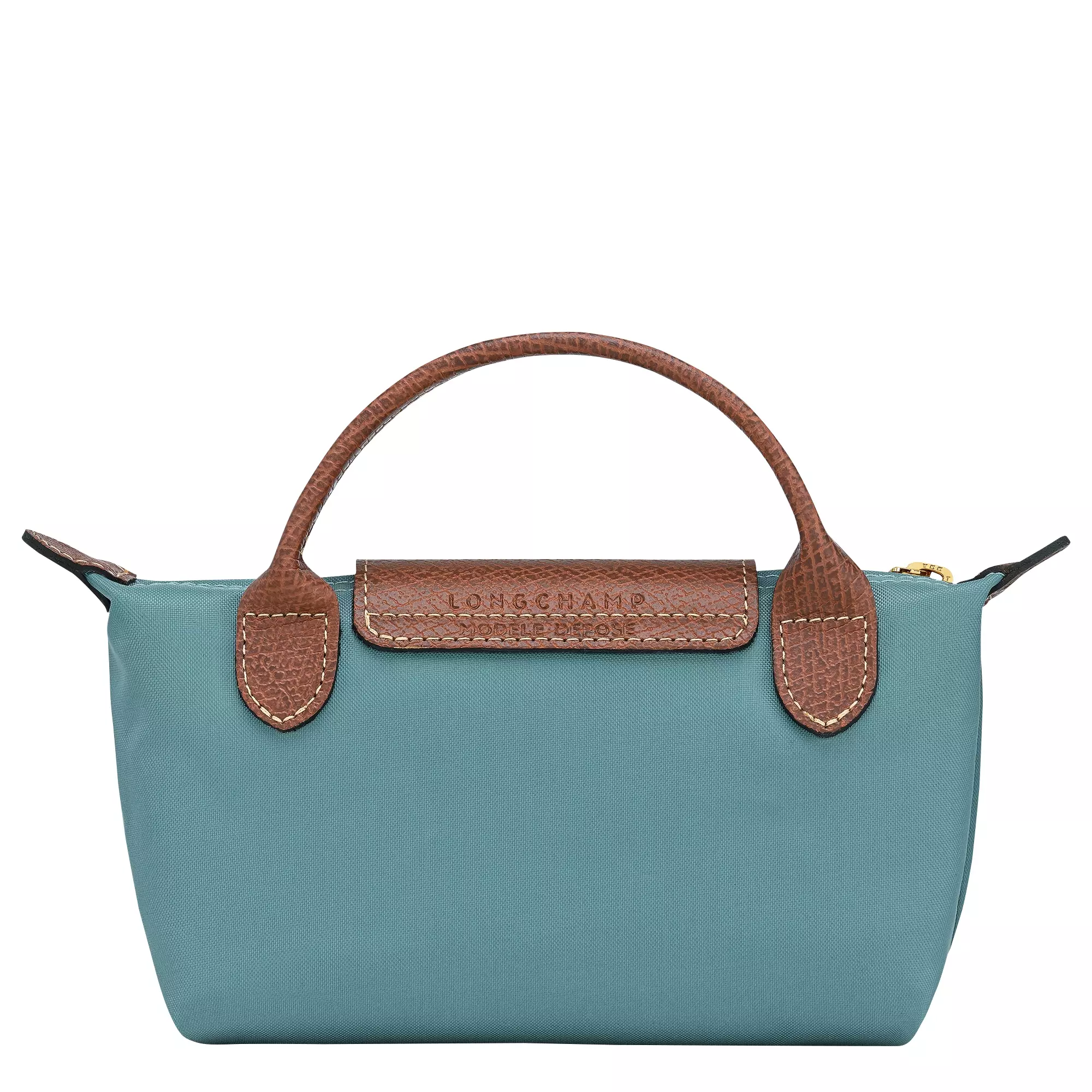 Le Pliage Original Pouch with Handle - Blue Eucalyptus