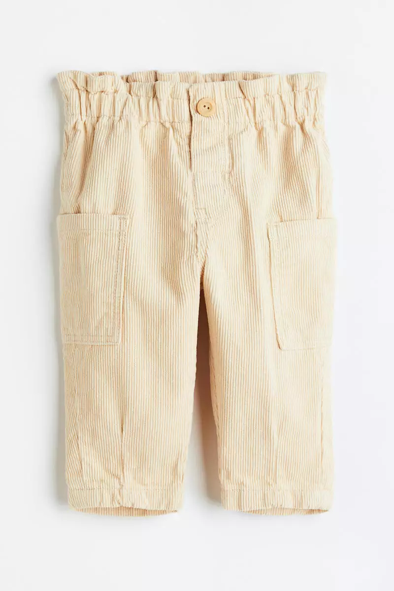 Paper bag 2024 trousers h&m