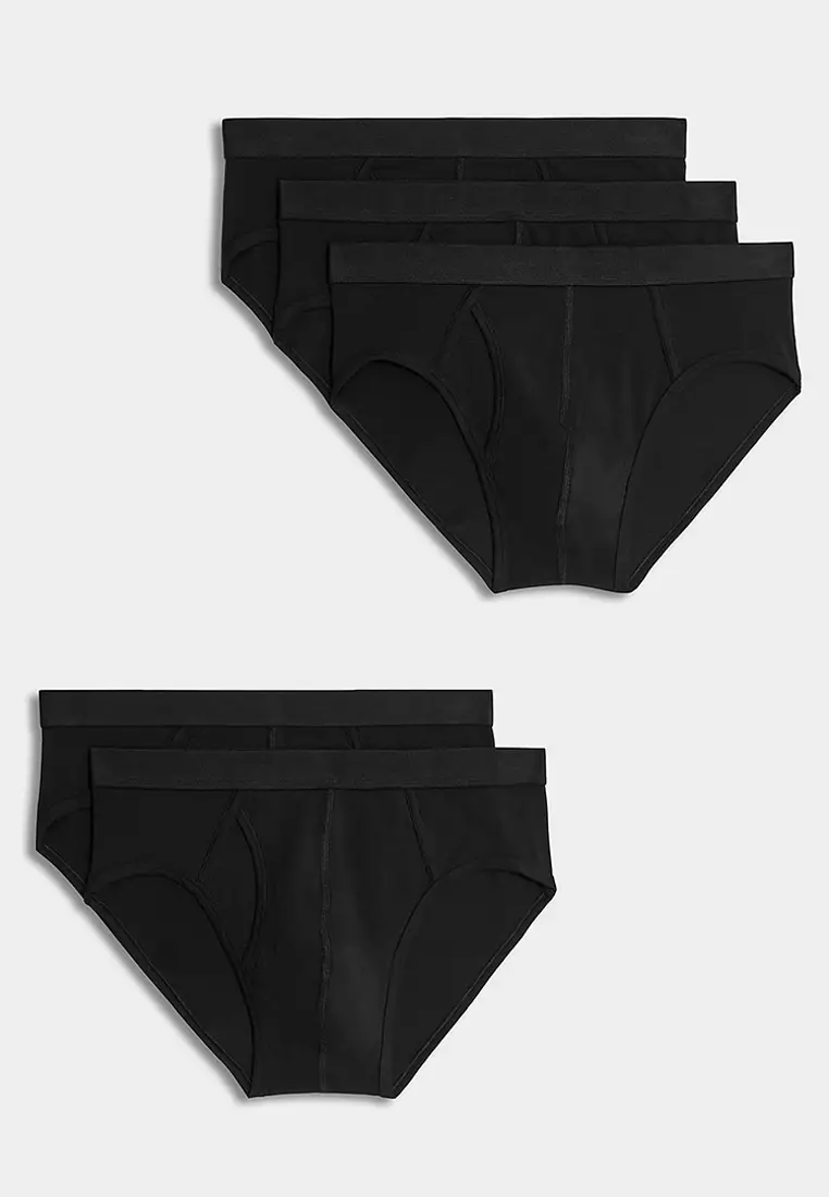 5pk Cotton Stretch Cool & Fresh™ Briefs