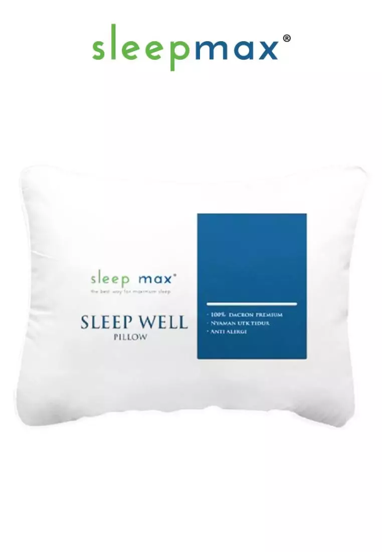 Jual Sleep Max Bantal Tidur Sleep Well Pillow Sleepmax Original 2023