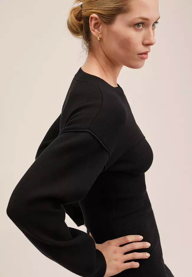 Knit Dress Bra Effect