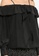 ZALORA BASICS black Off Shoulder Long Sleeve Ruffled Blouse 66FB7AAE548A65GS_3