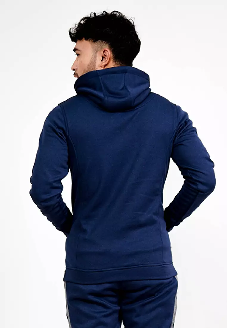 Tiento Sweater Hoodie Sporty Fleece Graphical Sweat Shirt Olahraga Kasual Pria