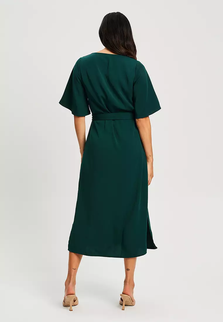 Buy REUX Lori Midi Dress 2023 Online | ZALORA Philippines