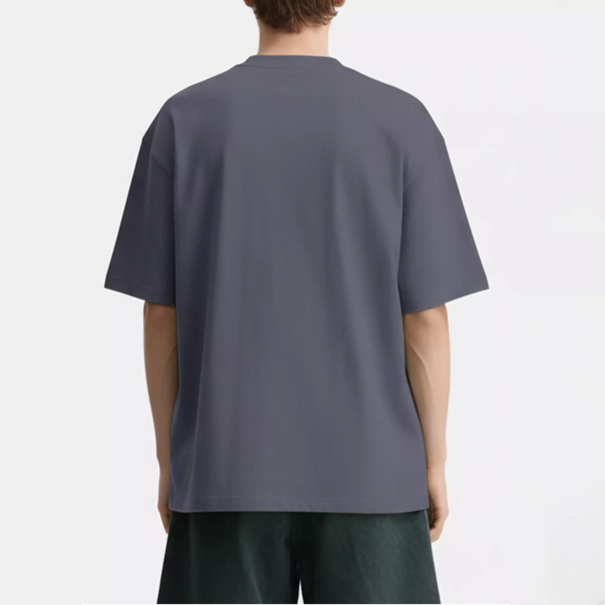 Gloaming Kaos Oversized Cotton Danball 290 Gsm Grey