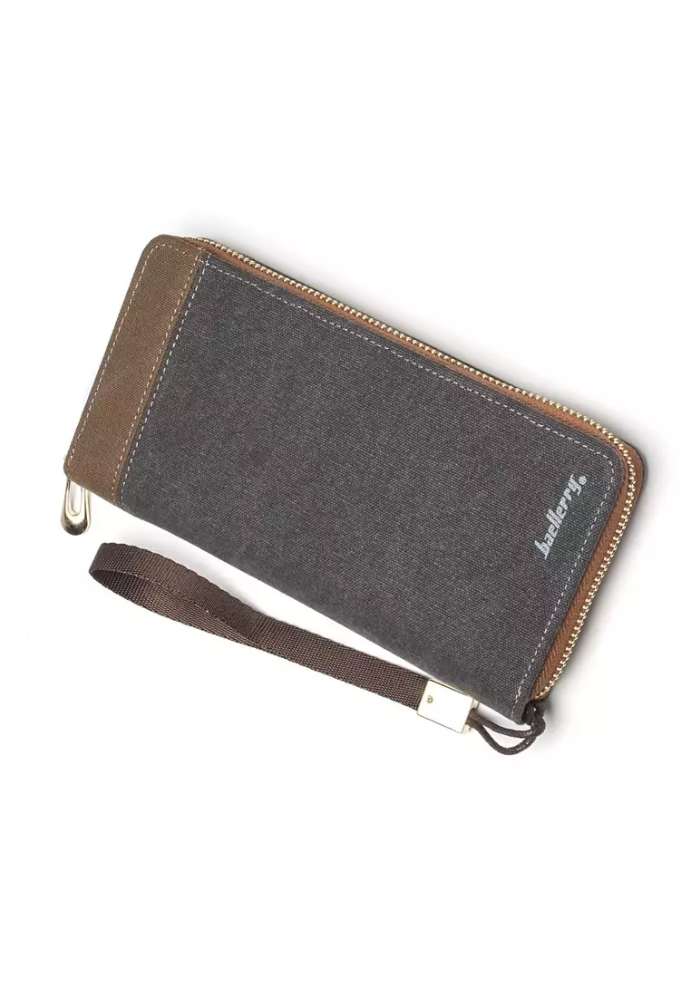 Dompet Pria Panjang  Casual Men Wallet Many Material PU Leather ORIGINAL