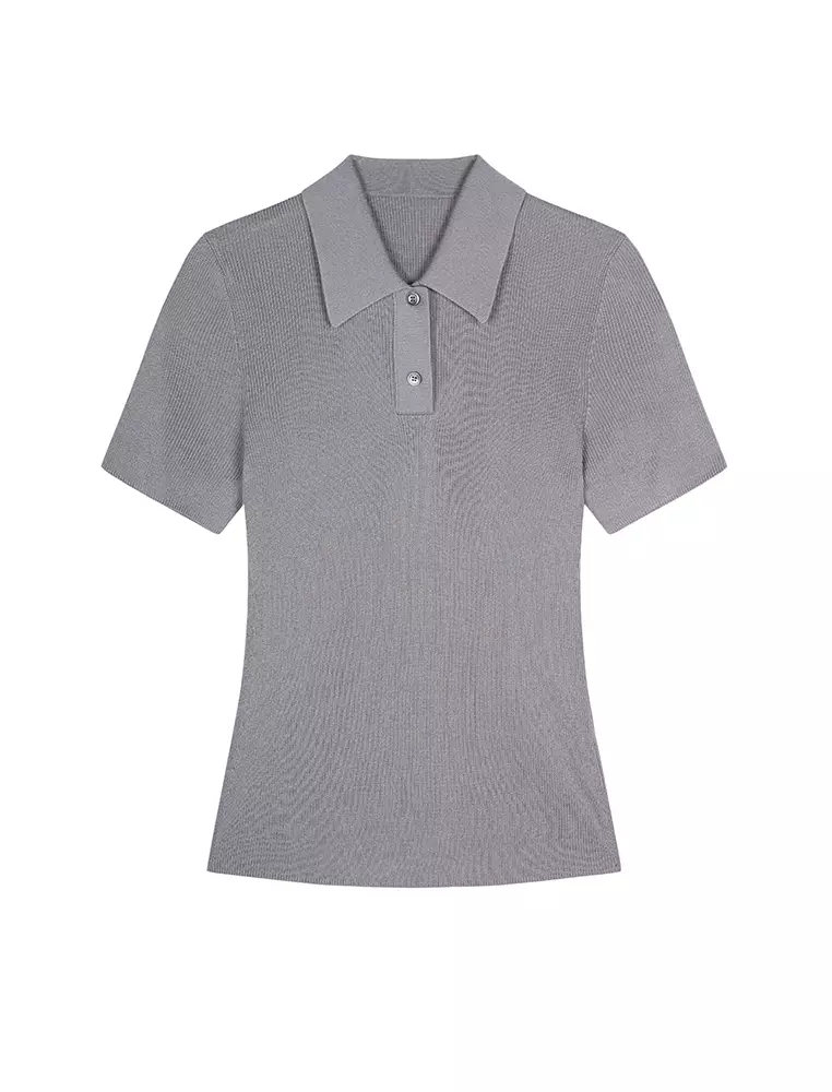 Short sleeves Pullovers Knitted sweaters