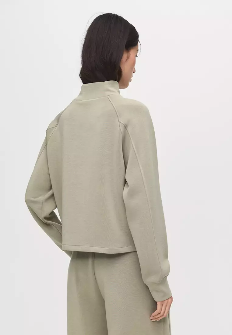 High Collar Sweatshirt