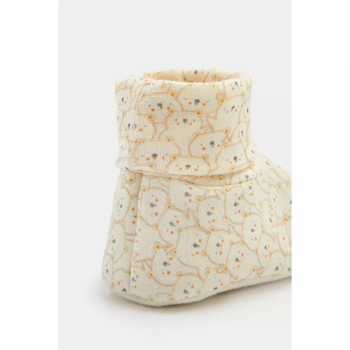 Mothercare Bear and Mouse Sock-Top Baby Booties - 3 Pack - Sepatu Bayi Unisex (Coklat)