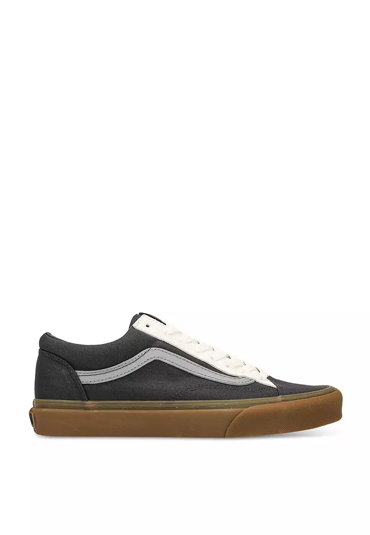 Black vans tan on sale sole