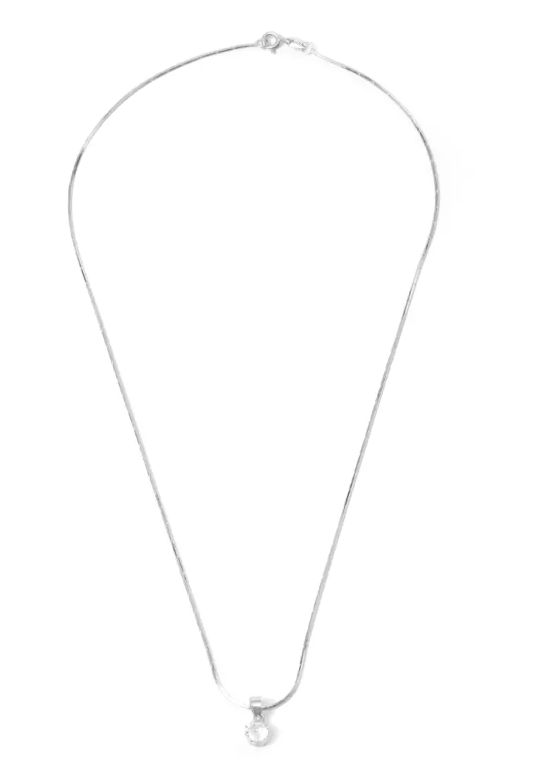 Kalung Perak Perhiasan Aksesoris Fashion Wanita Design Elegant - 45 Cassandra