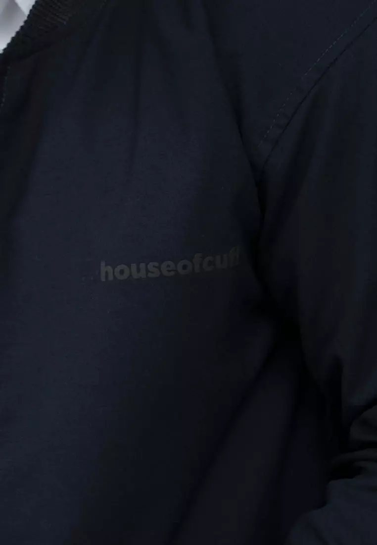 Houseofcuff Jaket Bomber Polos Windbreaker Navy