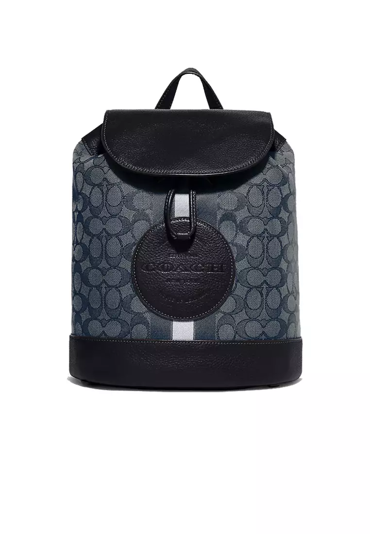 Coach elle backpack discount in signature jacquard