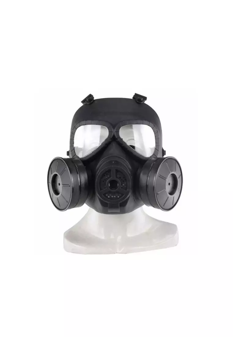 Relativ størrelse hvordan næve Buy S&J Co. DTP Black Cool Gas Mask Pretend Play Cosplay - Black Online |  ZALORA Malaysia