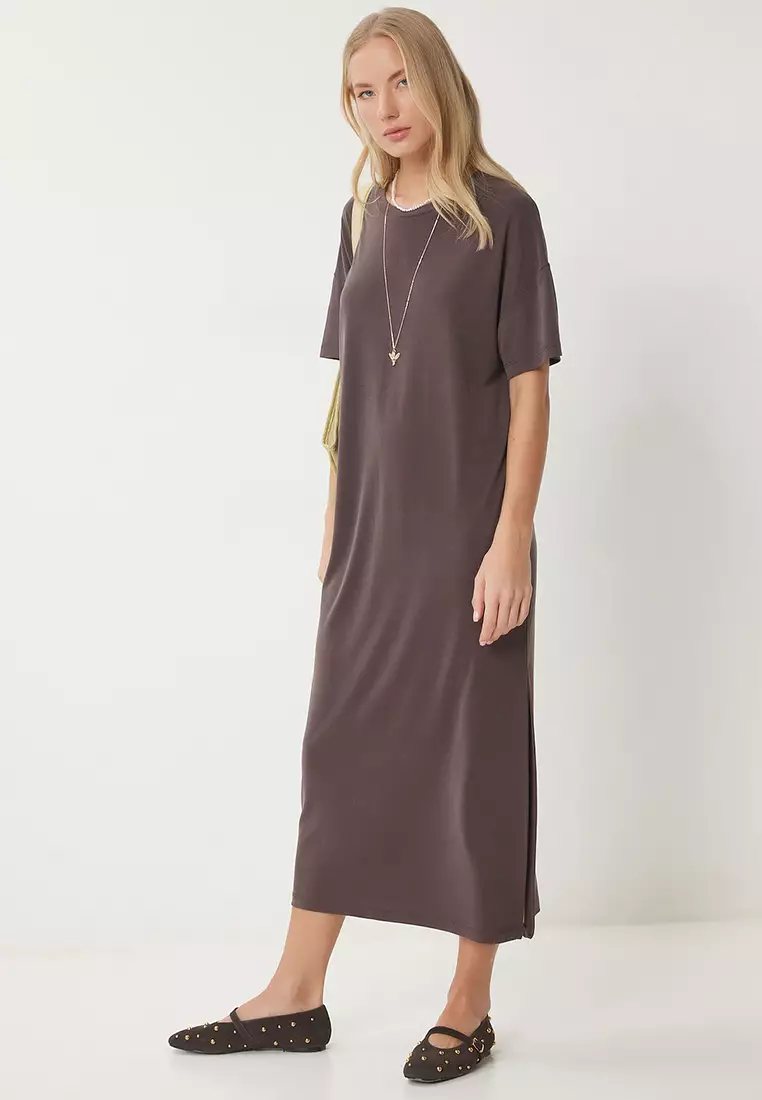 Oversize Basic Summer Knitted Dress