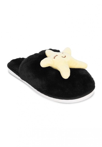 Appetite Shoes black Bedroom Slippers FB9A1SHCBCFCB0GS_1