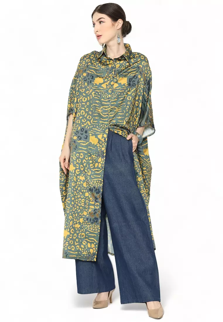 Kanzi Collared Kaftan