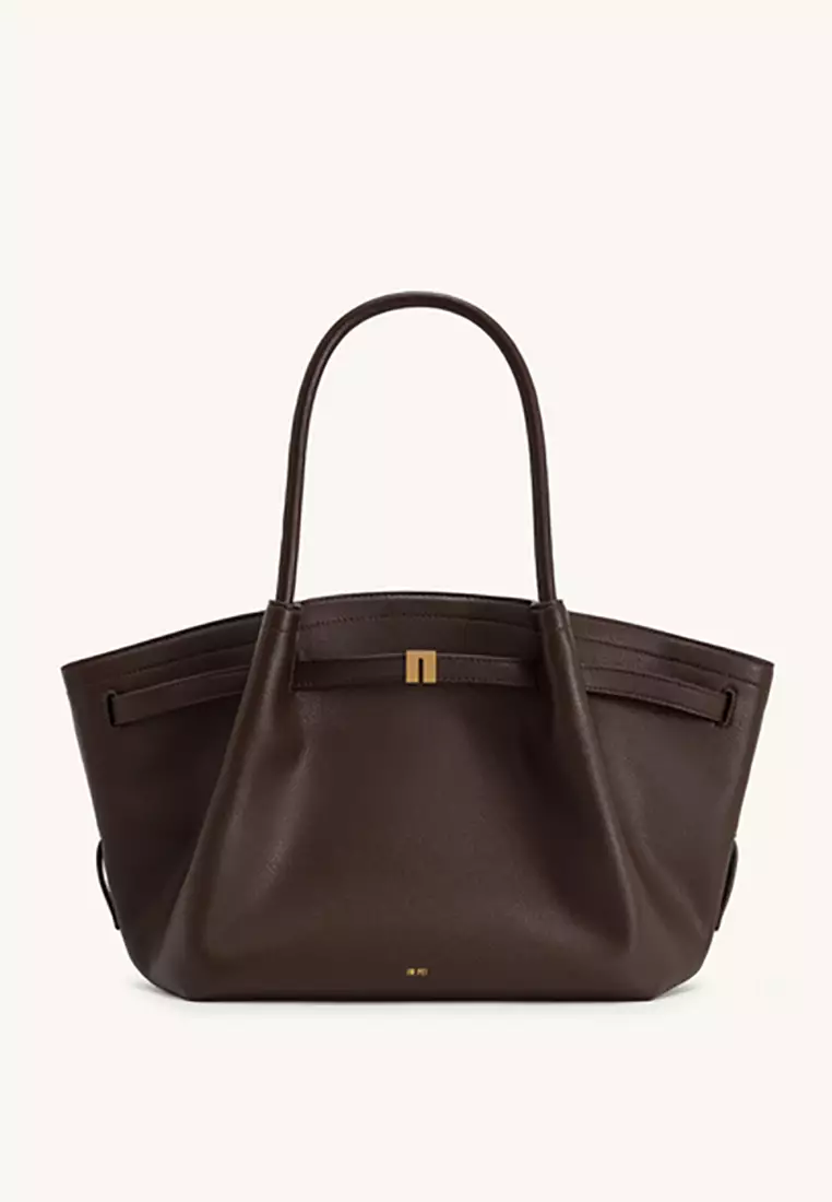 Hana Medium Tote Bag - Dark Brown