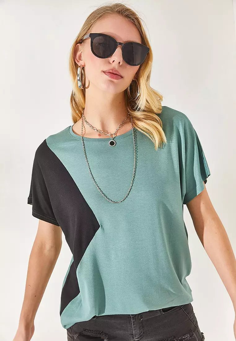 Buy Olalook Color Block Top 2026 Online | ZALORA