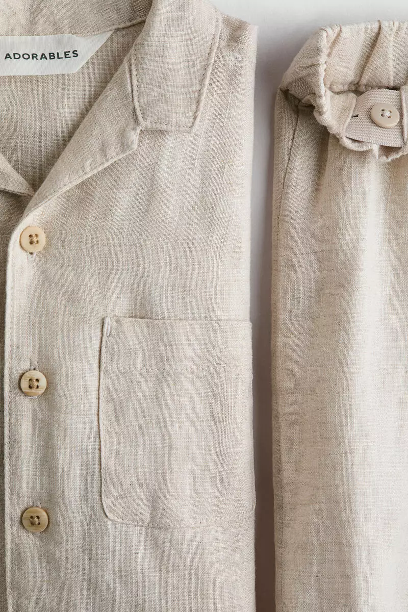 2-piece linen set